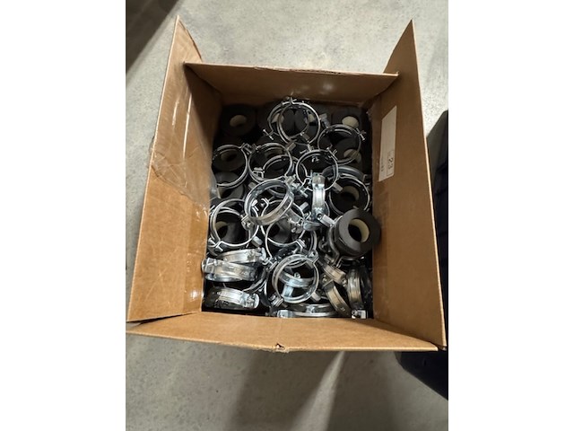 Partij geisoleerde pijpklemmen, flamco, cb13 clip - afbeelding 5 van  6