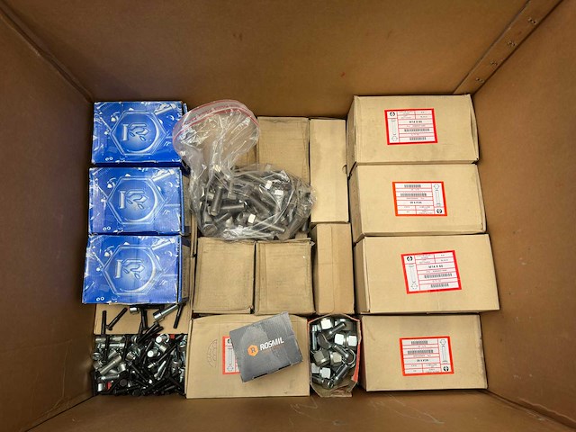 Partij gemengde bevestigingsmaterialenl, bouten, moeren - afbeelding 2 van  6