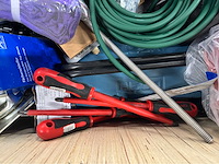 Partij gemengde hijs-/spanmiddelen & werkplaatsmateriaal (149kg) - afbeelding 6 van  9