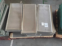 Partij geperforeerde bakplaten 80x34 cm - afbeelding 2 van  2