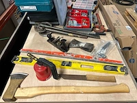 Partij gereedschap, bouwmaterialen en toebehoren w.o. makita, stanley - afbeelding 7 van  7