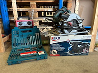 Partij gereedschap en toebehoren, w.o. metabo, ferm - afbeelding 1 van  9