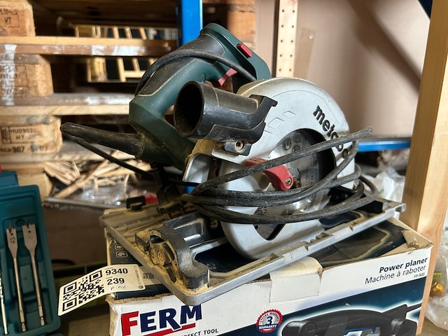 Partij gereedschap en toebehoren, w.o. metabo, ferm - afbeelding 3 van  9