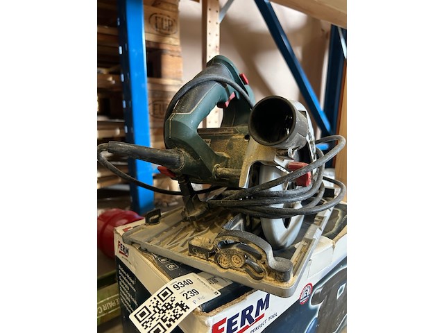 Partij gereedschap en toebehoren, w.o. metabo, ferm - afbeelding 5 van  9