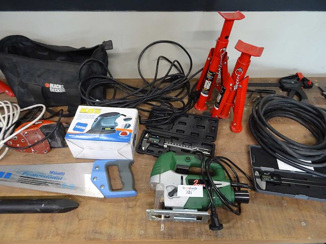 Partij gereedschap en toebehoren - afbeelding 3 van  4