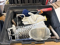 Partij gereedschap, gereedschapskoffers, bevestigingsmaterialen w.o. bosch, wolfcraft - afbeelding 3 van  12