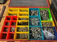 Partij gereedschap, gereedschapskoffers, bevestigingsmaterialen w.o. bosch, wolfcraft - afbeelding 8 van  12