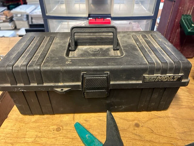 Partij gereedschap, gereedschapskoffers, bevestigingsmaterialen w.o. bosch, wolfcraft - afbeelding 12 van  12