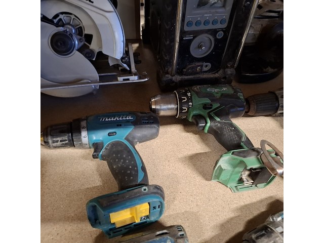 Partij gereedschap, makita, hikoki, hitachi, rems - afbeelding 12 van  13