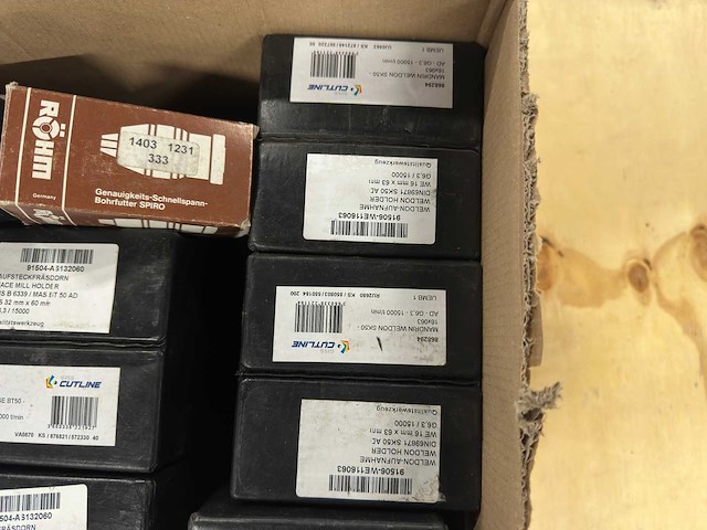 Partij gereedschaphouders/opnames (o.a. frezen/boren/tappen) - afbeelding 3 van  11