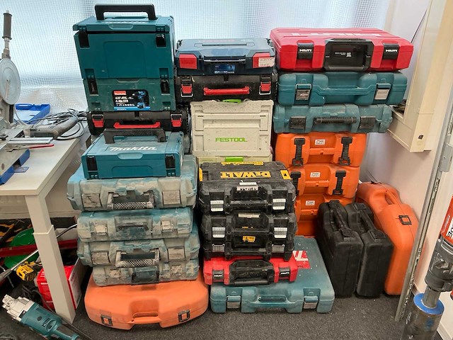 Partij gereedschapskoffer (35x) - afbeelding 2 van  7