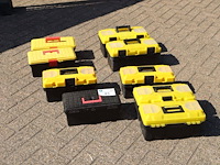 Partij gereedschapskoffers 9stuks - afbeelding 1 van  1