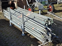 Partij geveldiagonalen, layher, allround, in transportbok