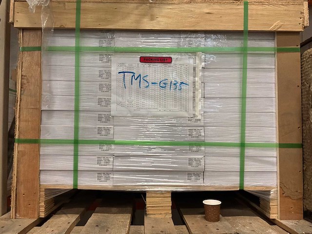 Partij glas mozaïek tegels - 39x pallet - afbeelding 3 van  10