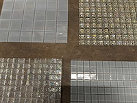 Partij glas mozaïek tegels - 39x pallet - afbeelding 1 van  8