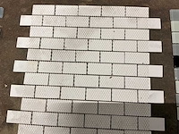 Partij glas mozaïek tegels - 39x pallet - afbeelding 4 van  8