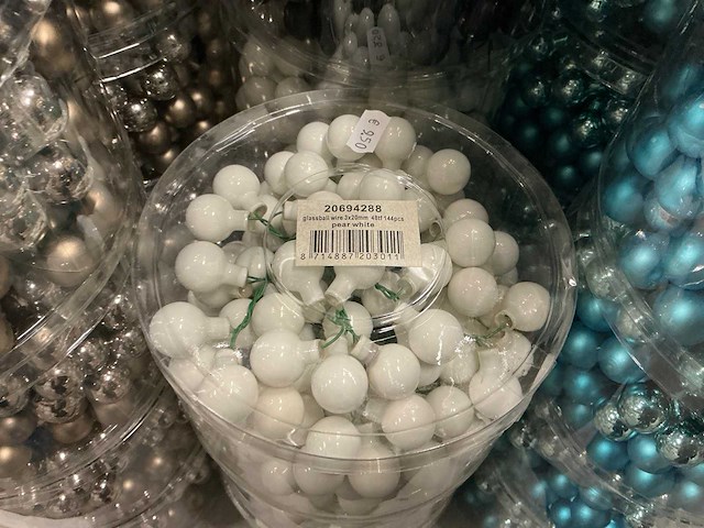 Partij glassball wire 3x20mm 48tf (336 verpakkingen) - afbeelding 10 van  24