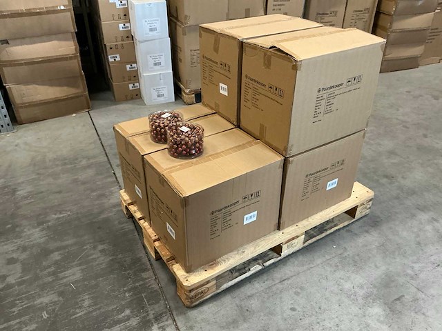 Partij glassball wire 3x20mm 48tf brown combi (146 verpakkingen) - afbeelding 1 van  2