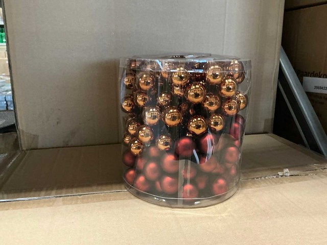 Partij glassball wire 3x25mm 48tf brown combi (192 verpakkingen) - afbeelding 1 van  4