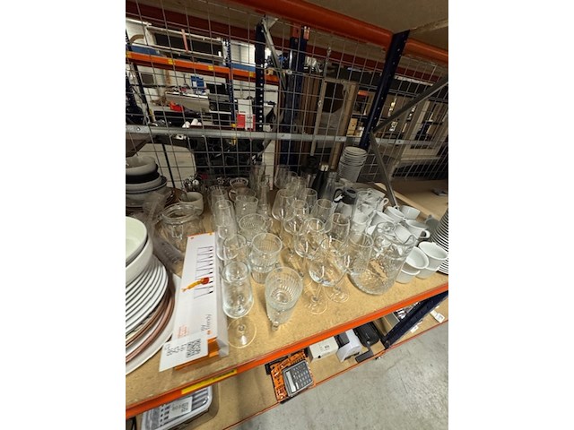 Partij glaswerk en serviesgoed - afbeelding 5 van  6