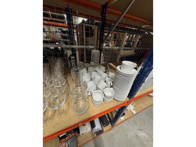 Partij glaswerk en serviesgoed - afbeelding 6 van  6