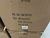 Partij glazen inktvis kerstbal (92x) - afbeelding 4 van  5