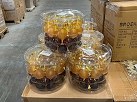 Partij glazen kerstballen 40mm 36/tube (55 tubes) - afbeelding 1 van  4