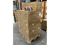 Partij glazen kerstballen 40mm blossom combi 36/tube (219 tubes) - afbeelding 3 van  4