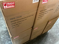 Partij glazen kerstballen 60mm 30/tube (96 tubes) - afbeelding 13 van  16