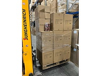 Partij glazen kerstballen 60mm brown combi 30/tube (144 tubes) - afbeelding 3 van  4