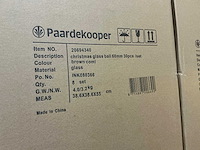 Partij glazen kerstballen 60mm brown combi 30/tube (144 tubes) - afbeelding 2 van  2