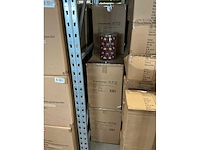 Partij glazen kerstballen 60mm brown combi 30/tube (40 tubes) - afbeelding 3 van  4