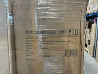 Partij glazen kerstballen 60mm dark brown combi 30/tube (144 tubes) - afbeelding 4 van  4