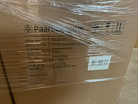 Partij glazen kerstballen 80mm blossom combi 15/tube (104 tubes) - afbeelding 4 van  4