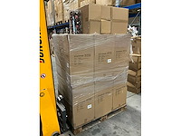 Partij glazen kerstballen 80mm dark brown combi 15/tube (112 tubes) - afbeelding 2 van  2