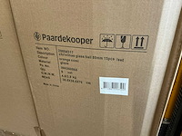 Partij glazen kerstballen 80mm orange combi 15/tube (112 tubes) - afbeelding 4 van  4