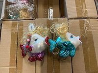 Partij glazen kersthanger (140x) - afbeelding 1 van  1