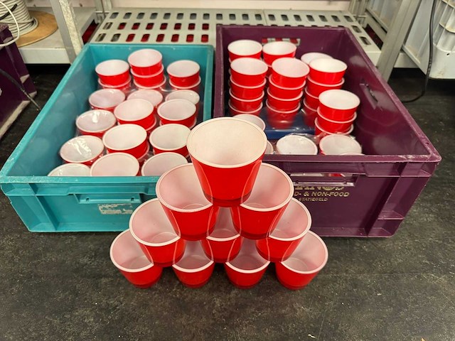 Partij glazen potten - afbeelding 1 van  2