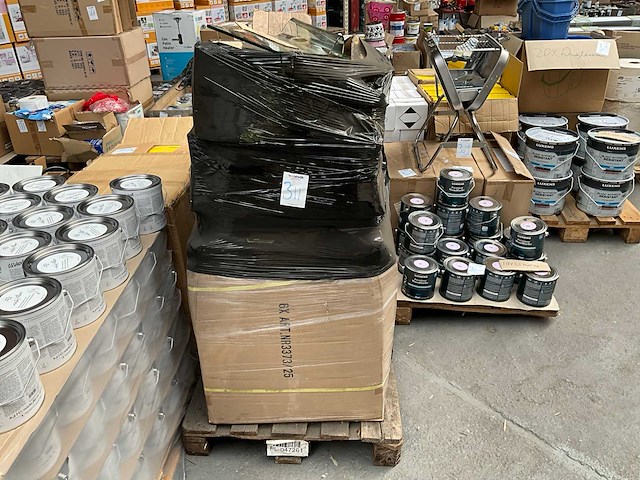 Partij glazen schappen - afbeelding 2 van  5