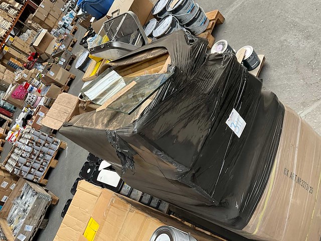 Partij glazen schappen - afbeelding 3 van  5