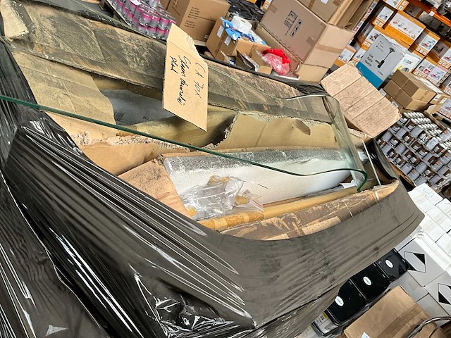 Partij glazen schappen - afbeelding 4 van  5