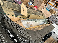 Partij glazen schappen - afbeelding 4 van  5