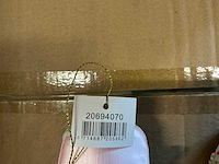 Partij glazen taartpunt kersthangers (120x) - afbeelding 3 van  3