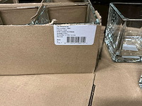 Partij glazen vaasjes 8x8x8cm (360x) - afbeelding 5 van  5