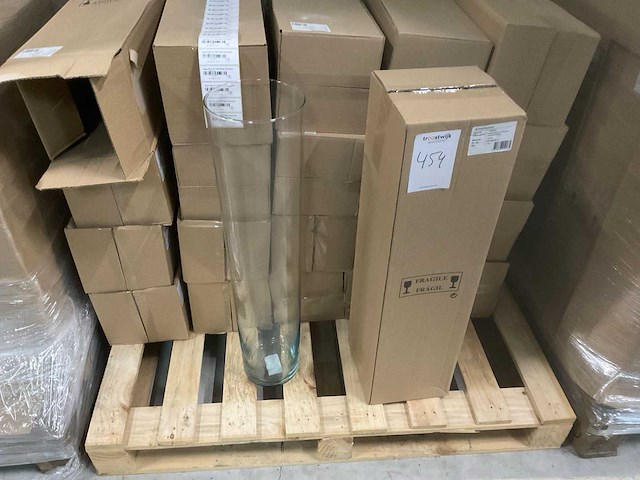 Partij glazen vazen - afbeelding 4 van  8