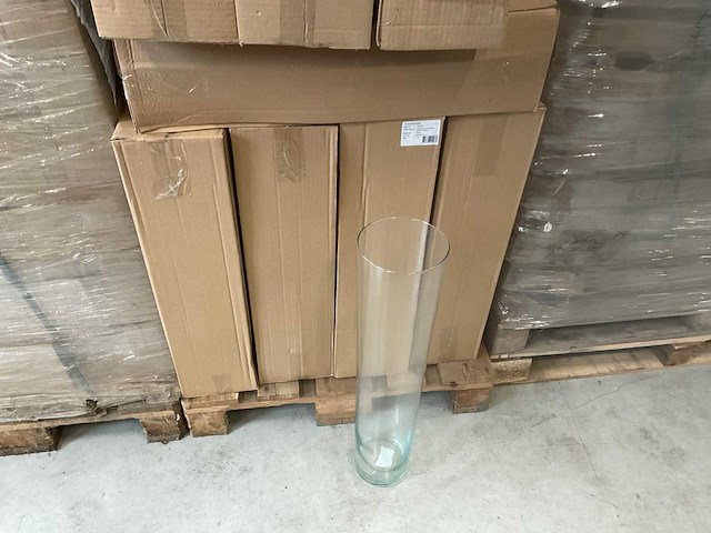 Partij glazen vazen - afbeelding 5 van  9