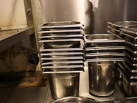 Partij gn-bakken & rvs schalen - afbeelding 5 van  7