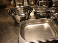 Partij gn-bakken & rvs schalen - afbeelding 7 van  7