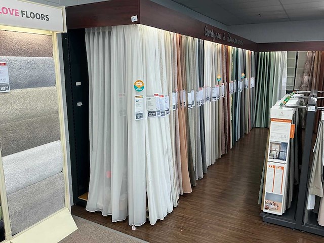 Partij gordijn samples - afbeelding 1 van  5