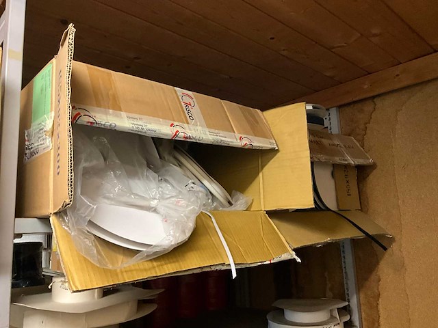Partij gordijnstof en accessoires - afbeelding 17 van  49